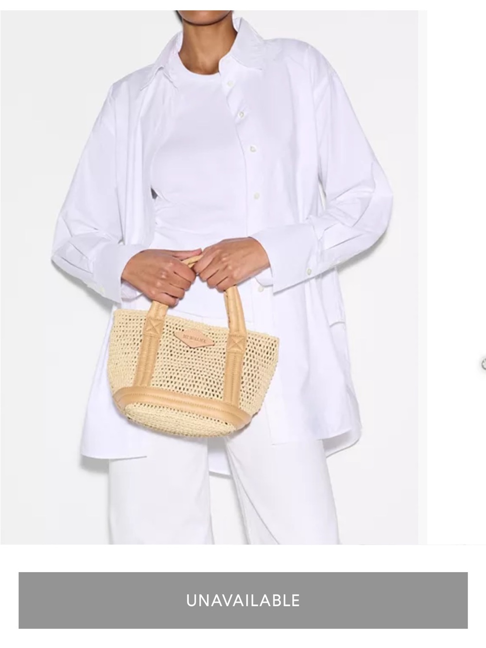 MZ Wallace mini crochet tote
